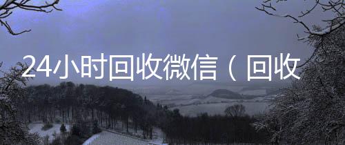 24小时回全网独家有信誉收微信号的公司收微信（回收收微信）